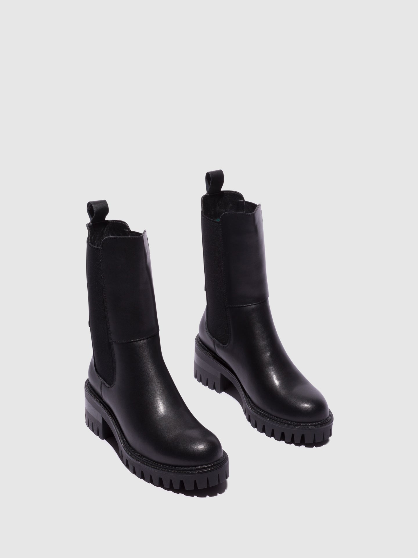 Top3 Botas de elástico em Preto